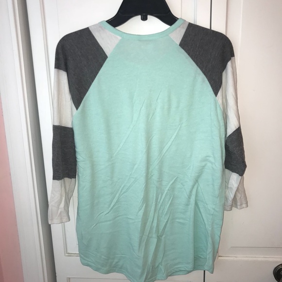 Lularoe Mint Randy tee - Picture 3 of 3